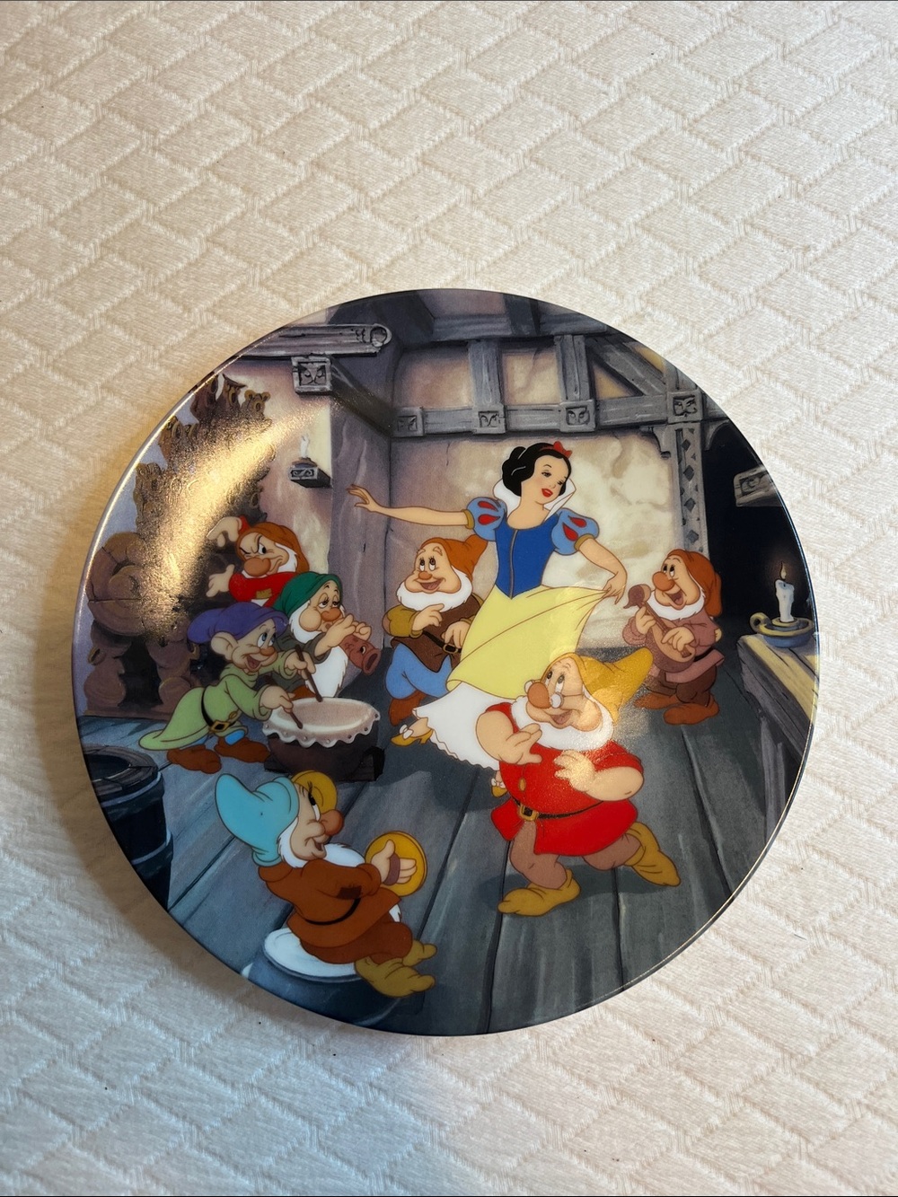 Disney Snow White Decorative Plate limited edition “The Dance of Snow White…”